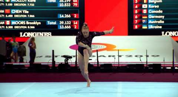 Ellie Black - Floor - Stuttgart 2019 - World Championships