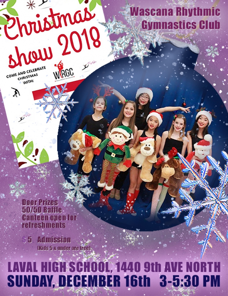 Come see our 2018 Christmas Show on Dec 16th