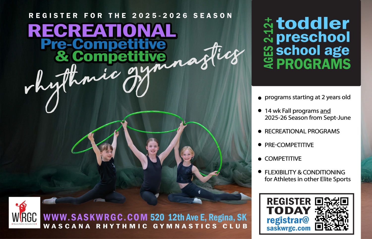 Register Today for the 2025-26 Season