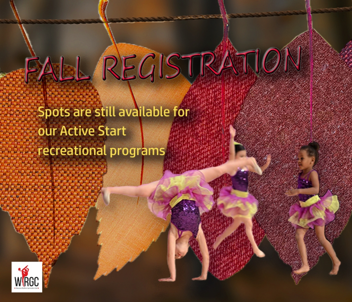 Spaces Still Available for WRGC 2019 Fall Registration