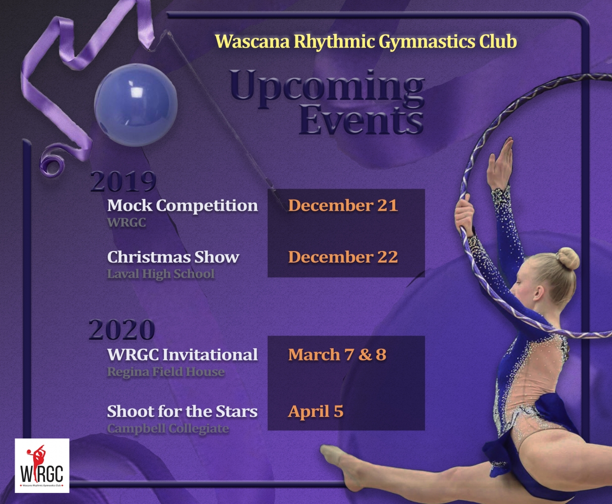 Upcoming WRGC Events for 2019-20